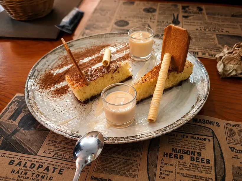 Bizcocho casero en Bodeguita La Mantilla, Punta Umbría